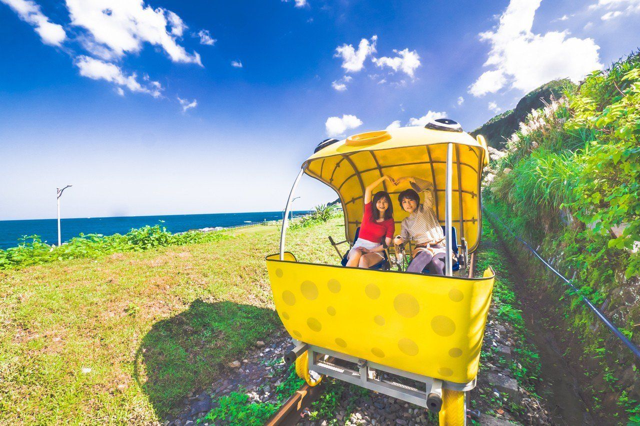 北台灣慢活～深澳自行車、和平島、十分瀑布、尋找摩艾石像 3日遊