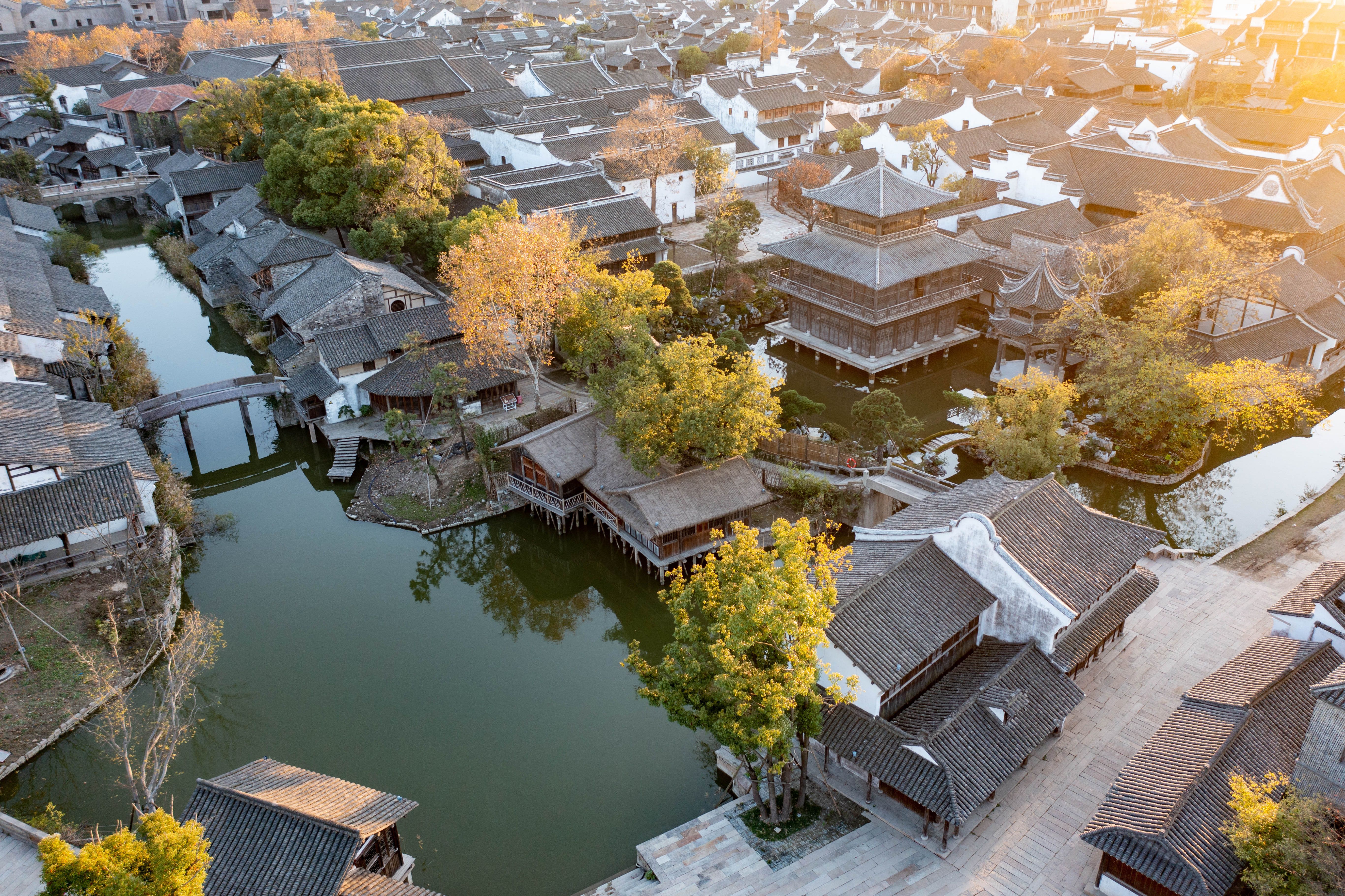 江南上海杭州無錫濮院時尚豪華美食五星六天-NS