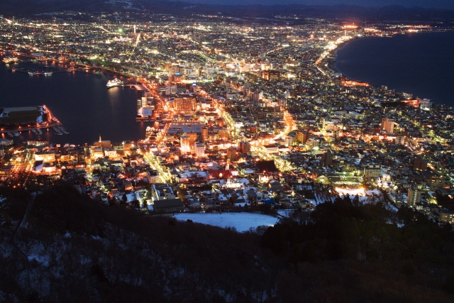 北海道函館百萬夜景+三大蟹和牛涮涮鍋+水酒無限暢飲溫泉五日
