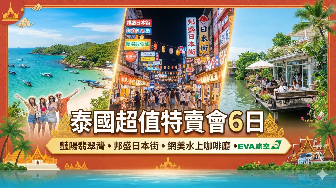  泰國超值特賣會六日