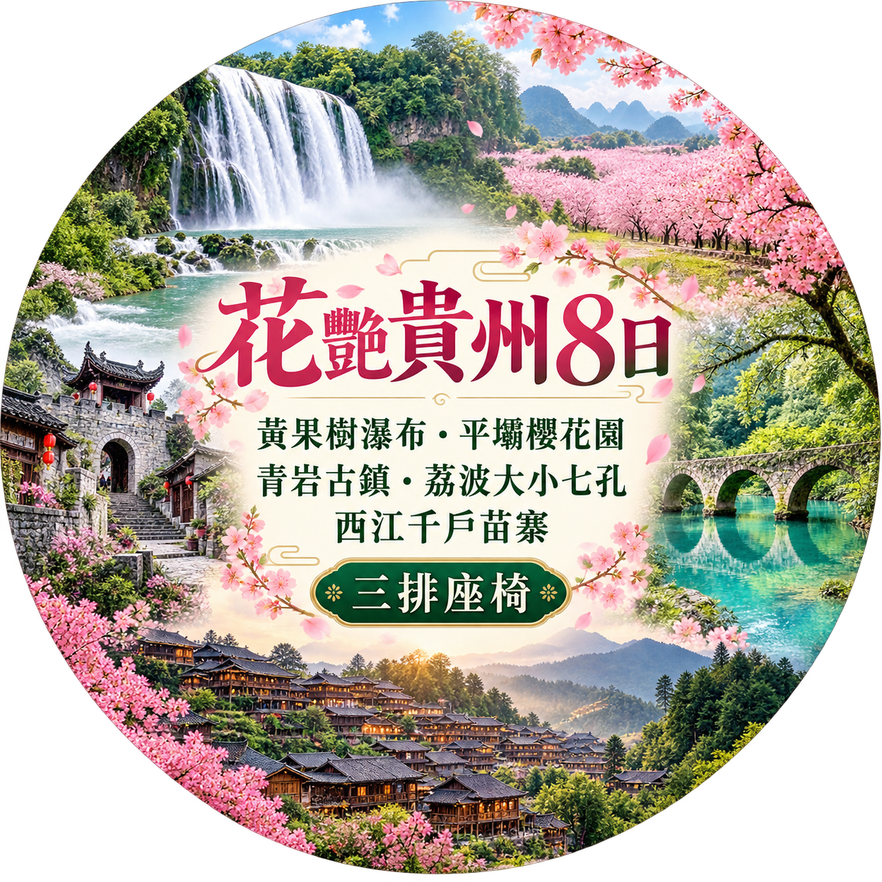 花艷貴州8日