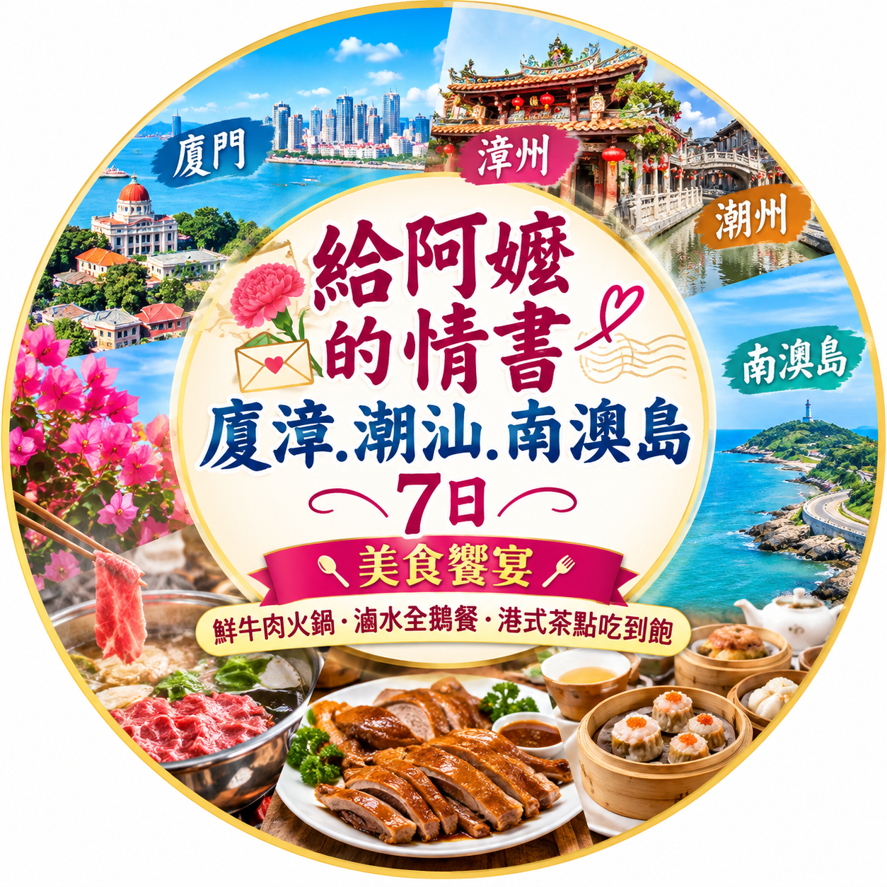 給阿嬤的情書廈漳潮汕南澳島7日